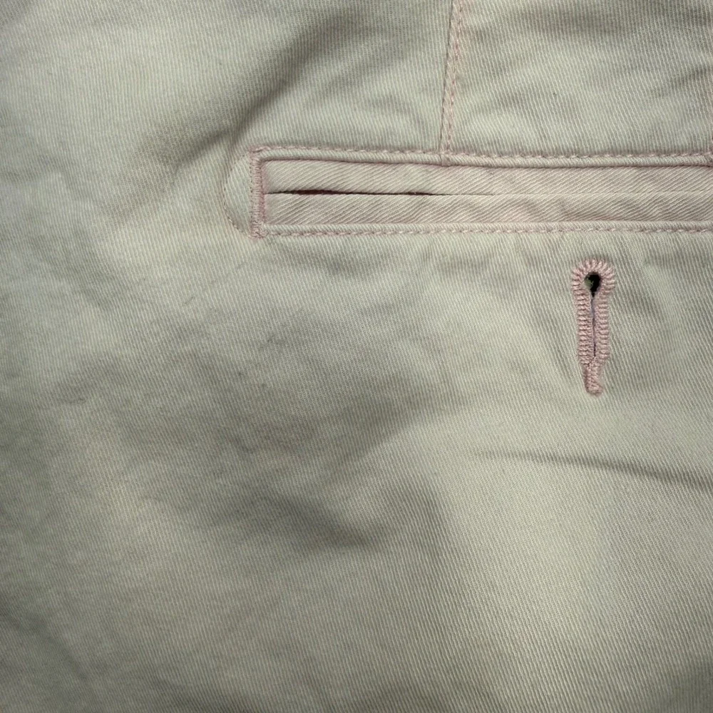 Peter Millar Crown Mens 38 Light Pink Flat Front Chino Shorts 9 Inch Inseam